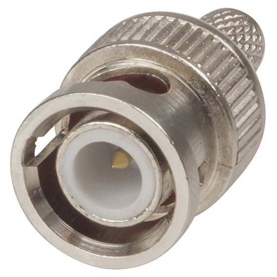 Male BNC Crimp Plug for RG59 Cable | 0.7mm Pin | Jaycar