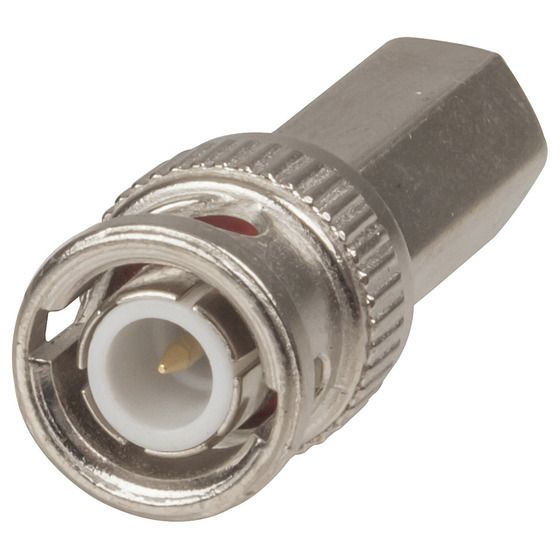 JAYCAR BNC Plug for RG59 – Twist-On, Crimpless Coax Connector