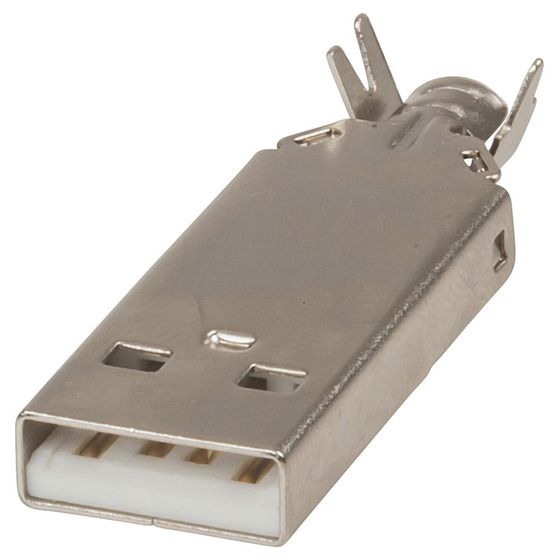 USB Type A Solder Plug – JAYCAR | Electronics Component