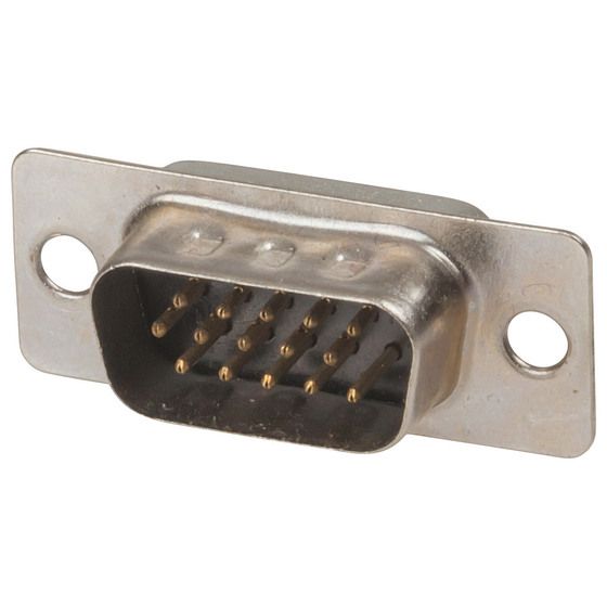 Jaycar DB15HD Male Solder Connector – 15 Pin High Density