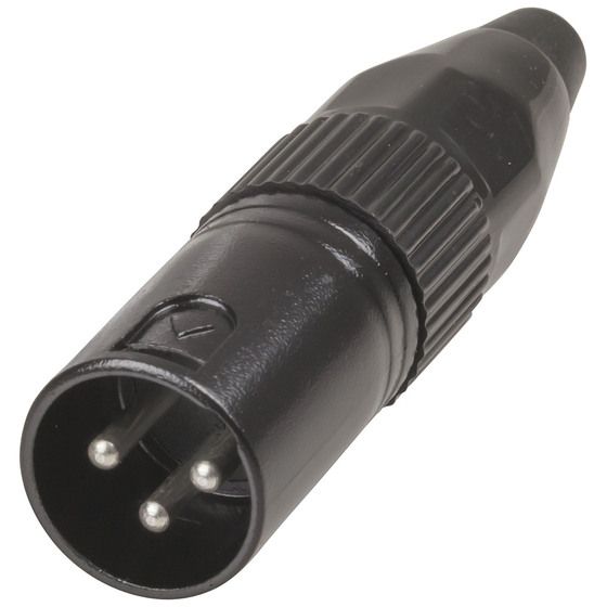3 PIN LINE MALE CANNON TYPE CONNECTOR