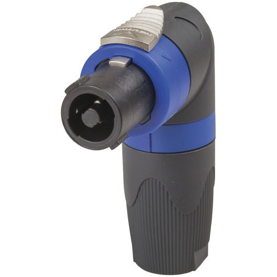 Neutrik 4 Pole Right-Angle SpeakON Speaker Connector (PP1091)