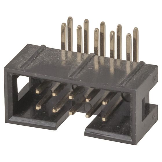 Jaycar 10 Pin IDC Right Angle Header – PCB Mount Plug | PP1118
