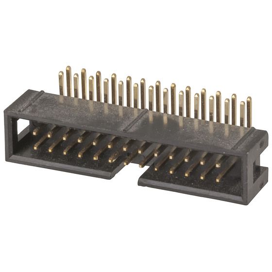 Jaycar 26 Pin IDC Right Angle Header – PCB Mounting Connector