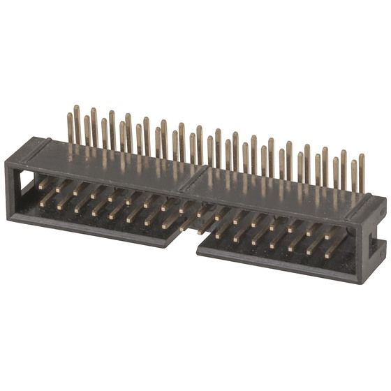 Jaycar 34 Pin IDC Right Angle Header – PCB Mounting Connector