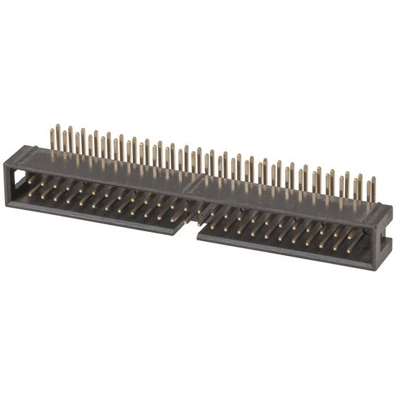 Jaycar 50 Pin IDC Right Angle Header – PCB Mounting Connector
