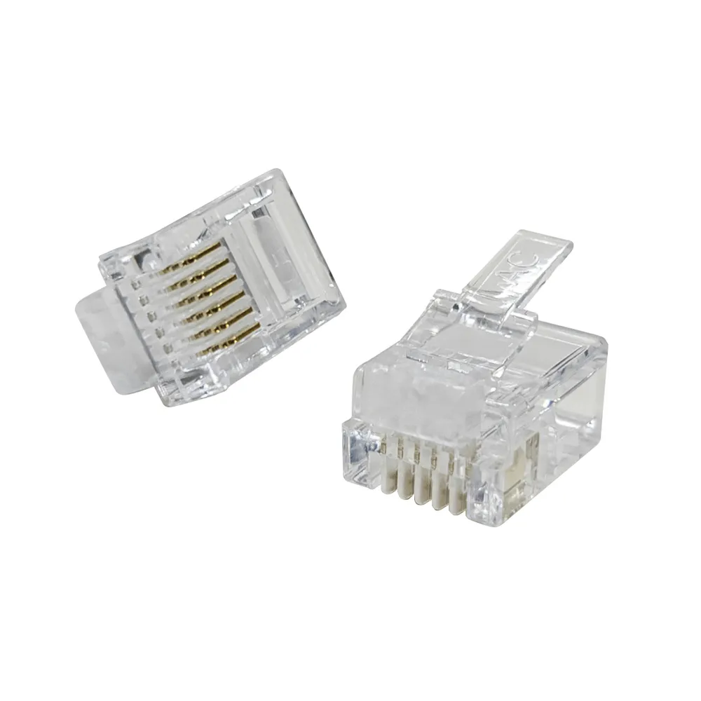 RJ12 Telephone plugs for Stranded Cable Pack of 5 Jaycar Australia