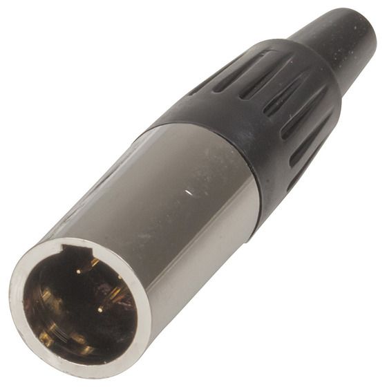 Jaycar 3-Pin Line Male Mini XLR Style Connector