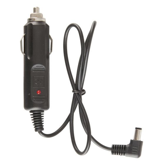 Jaycar Car Power Cable – 2.1mm DC Barrel Plug, Fused Cigarette Lighter End, 0.5m