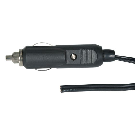Jaycar Cigarette Lighter Cable – Bare Ends, 18AWG, 5A Fused Plug
