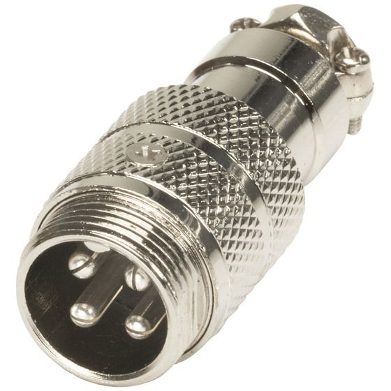 4 PIN LINE MALE MICROPHONE CONNECTOR