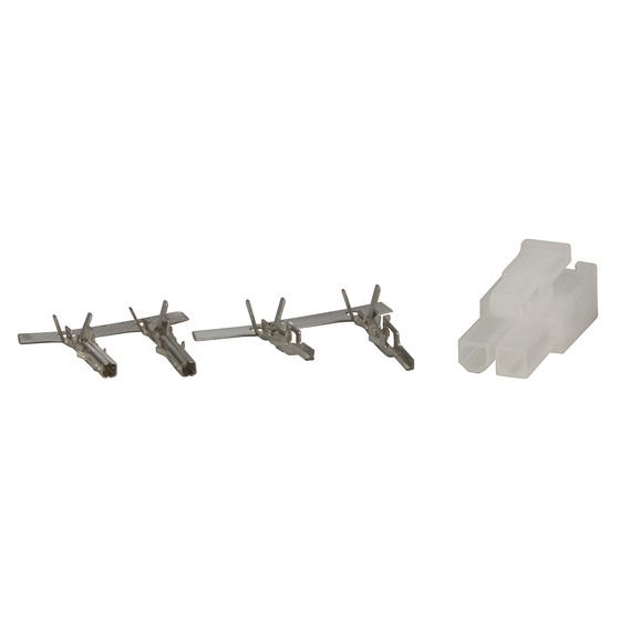 2 PIN MINIATURE NYLON MOLEX-TYPE CONNECTOR