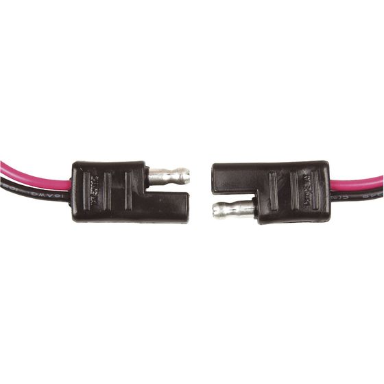 Jaycar 2-Pin Bullet Type Plug & Socket – Pre-Wired 18AWG, Heavy Duty