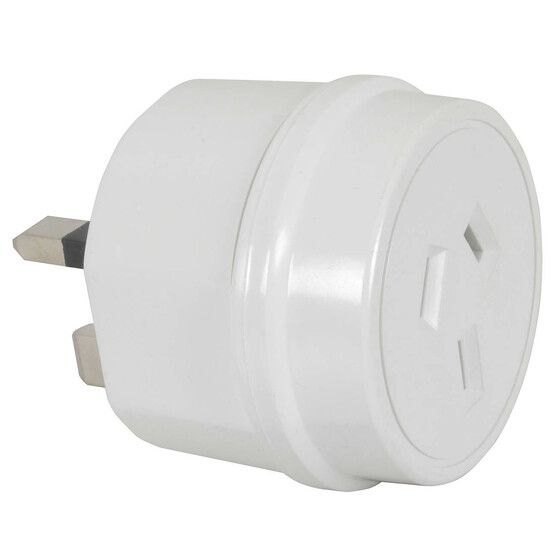 Jaycar International Travel Adaptor – UK, Hong Kong & More (Australian Plug to UK Three-Pin)