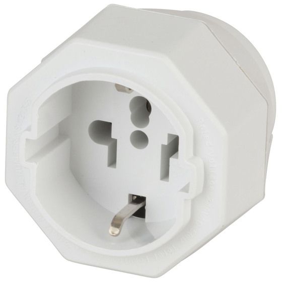 Jaycar Europe, Swiss & Italy Travel Adaptor – 2/3 Pin to AU/NZ Socket (PP4050)