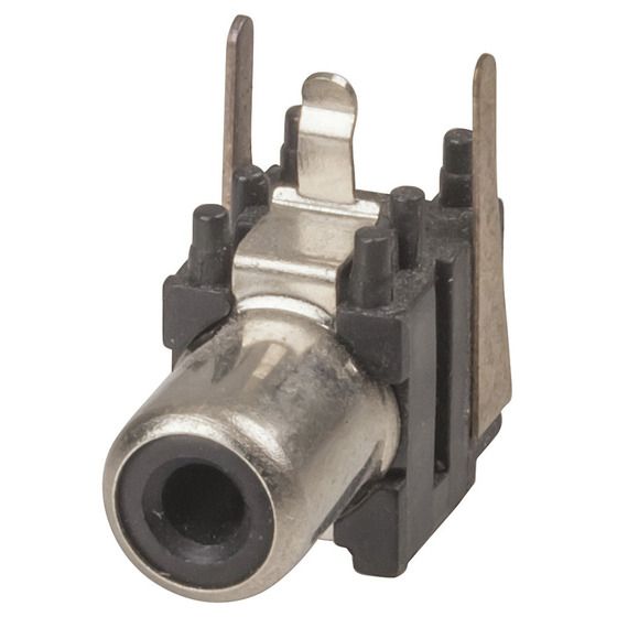 PCB Mount RCA Socket – Right Angle | JAYCAR