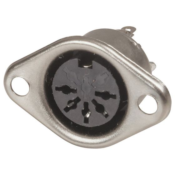 Jaycar 5 Pin DIN Panel Socket – PS0348