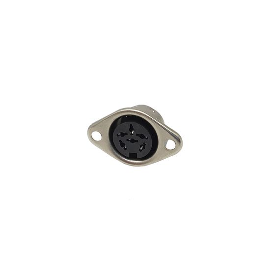 Jaycar 6 Pin DIN Panel Socket – PS0354