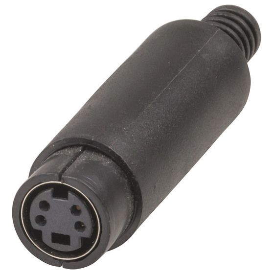 4 PIN MINI DIN LINE / S-VHS SOCKET