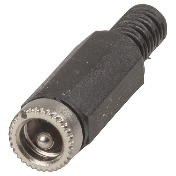 2.5mm Inline Male DC Power Connector | JAYCAR