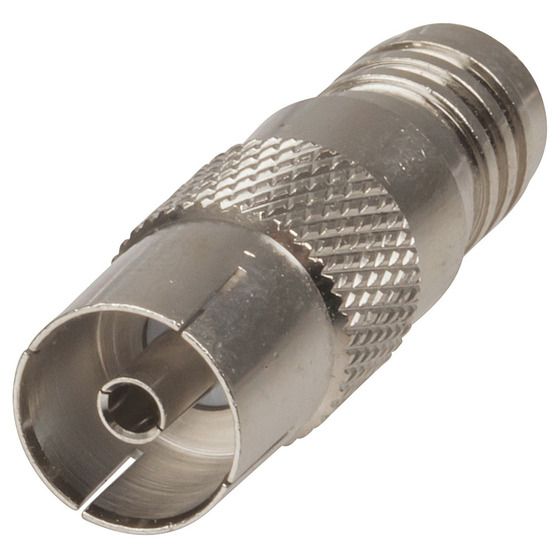 Jaycar PAL TV Line Socket – RG59 Integral Crimp Ring & Centre Pin, No Soldering