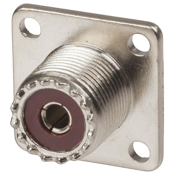 Jaycar UHF SO239 Panel Socket – Square Mount
