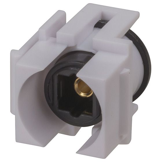 Jaycar Keystone Insert – Toslink to Toslink (Optical Audio) for 110 Wallplates