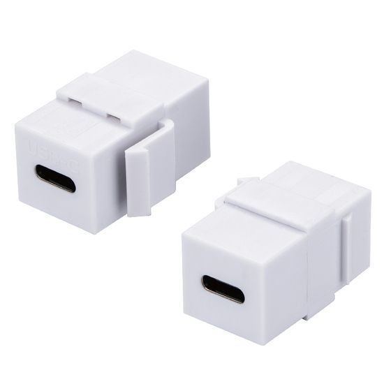 Jaycar USB-C 3.2 Keystone Insert – Passive Wallplate Outlet