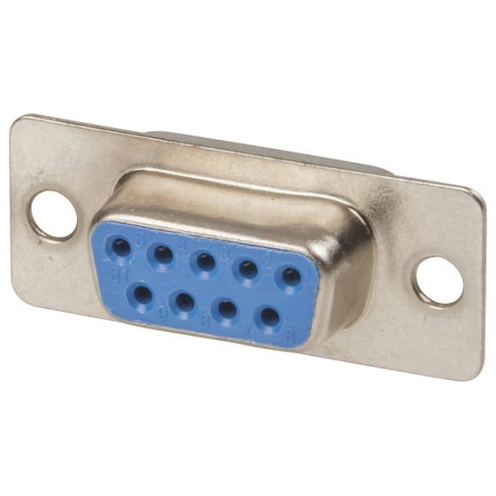 Jaycar DB9 Female Solder Connector – 9-Pin D9 Socket