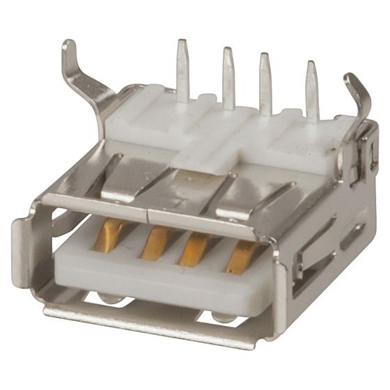 Jaycar USB Type A PC Mount Socket – 4P4C Panel Connector