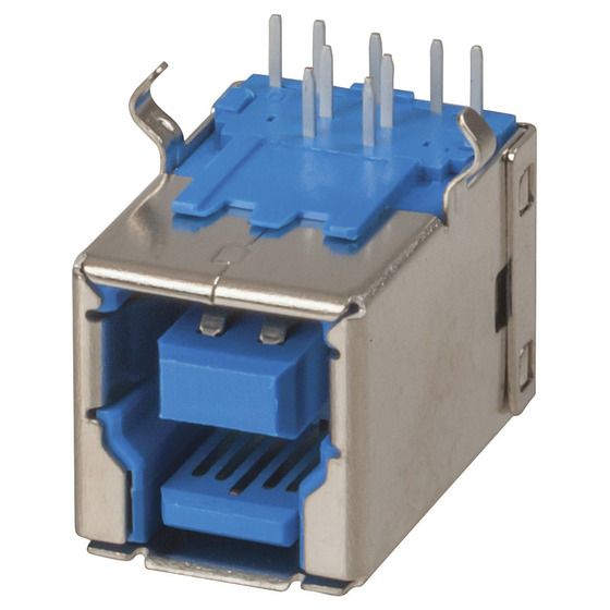 USB 3.0 Type-B PCB Mount Socket | JAYCAR