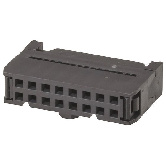 16-Way IDC Line Socket – Standard Pitch Ribbon Cable – Jaycar