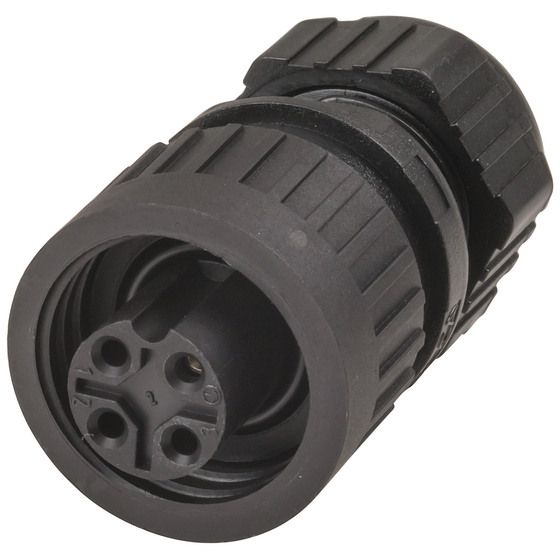 3 Pole Pre-Earth CA Series Line Socket – IP67 Silver Contacts | Jaycar PS1007
