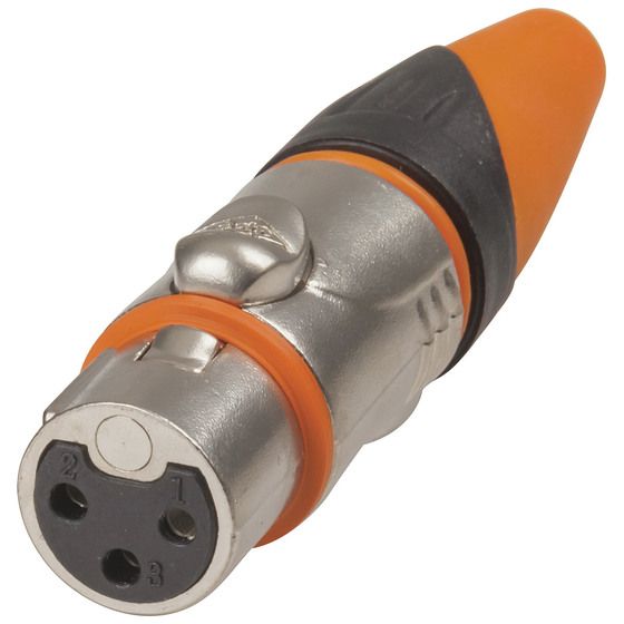WATERPROOF IP67 XLR LINE SOCKET