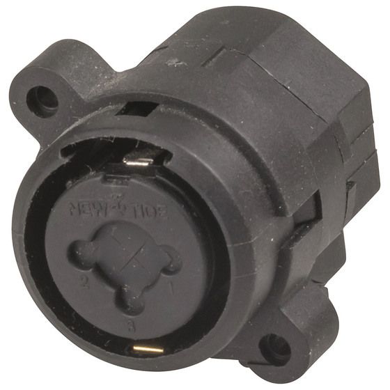 Combo XLR / 6.35mm Stereo Socket Switched