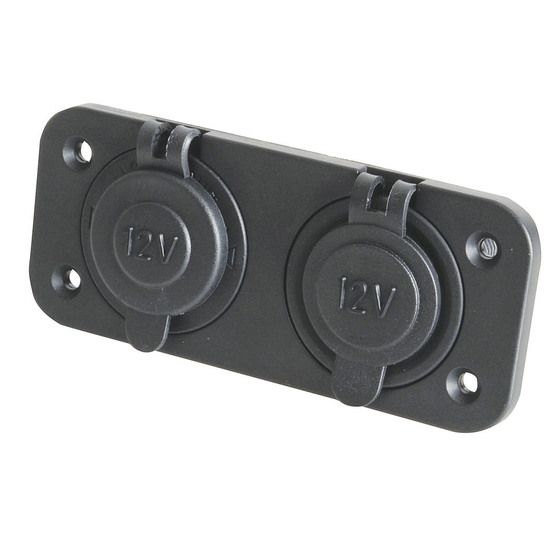 MARINE GRADE LIGHTER SOCKET - DOUBLE