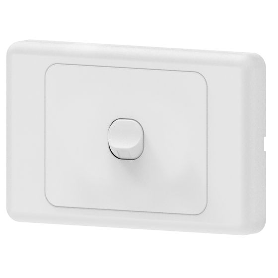 JAYCAR Mains Single Gang 2-Way 10A Double Wall Switch – 117×74×30.5mm