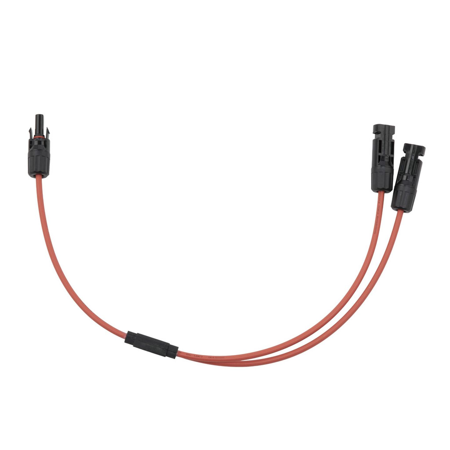 MC4 Solar Splitter Adapter Lead - 1M2F - 0.5M