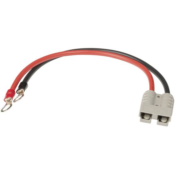 Jaycar High Current Connector Eye Terminal – 50A, 8 Gauge, Red/Black