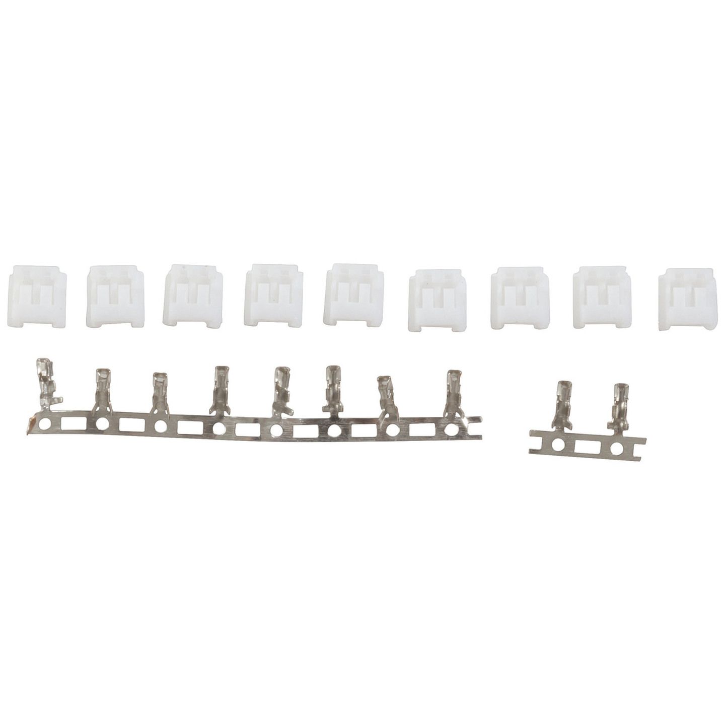 0.1in 2.54mm 2-Pin Crimp Connector - 10-Pack