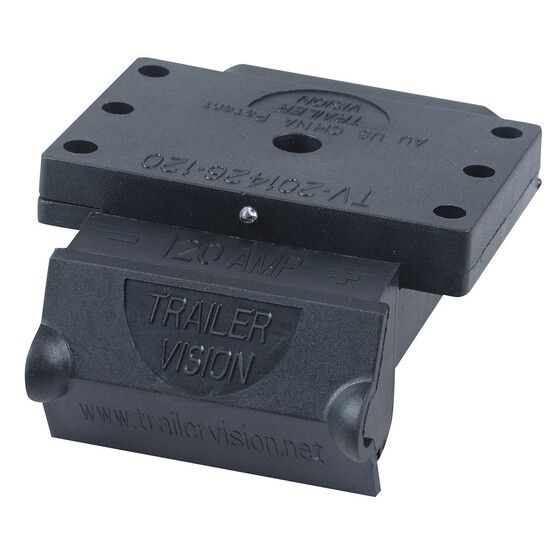 120A Chassis Mount Anderson Connector Cover – Black | Jaycar