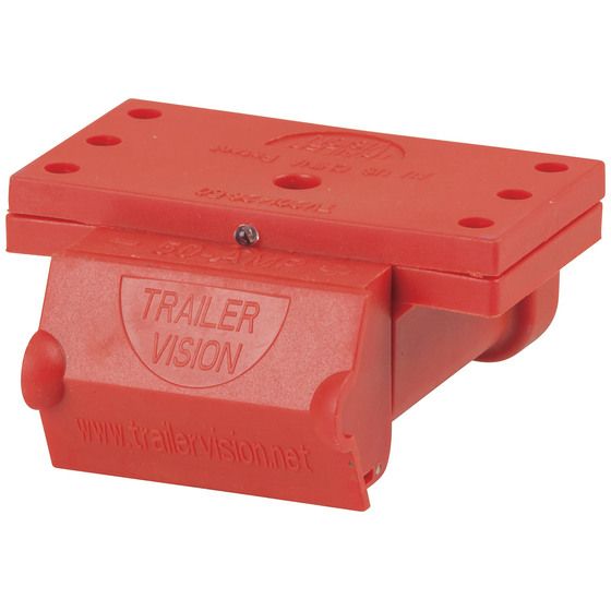 50A Chassis Mount Anderson Connector Cover – Red | Jaycar
