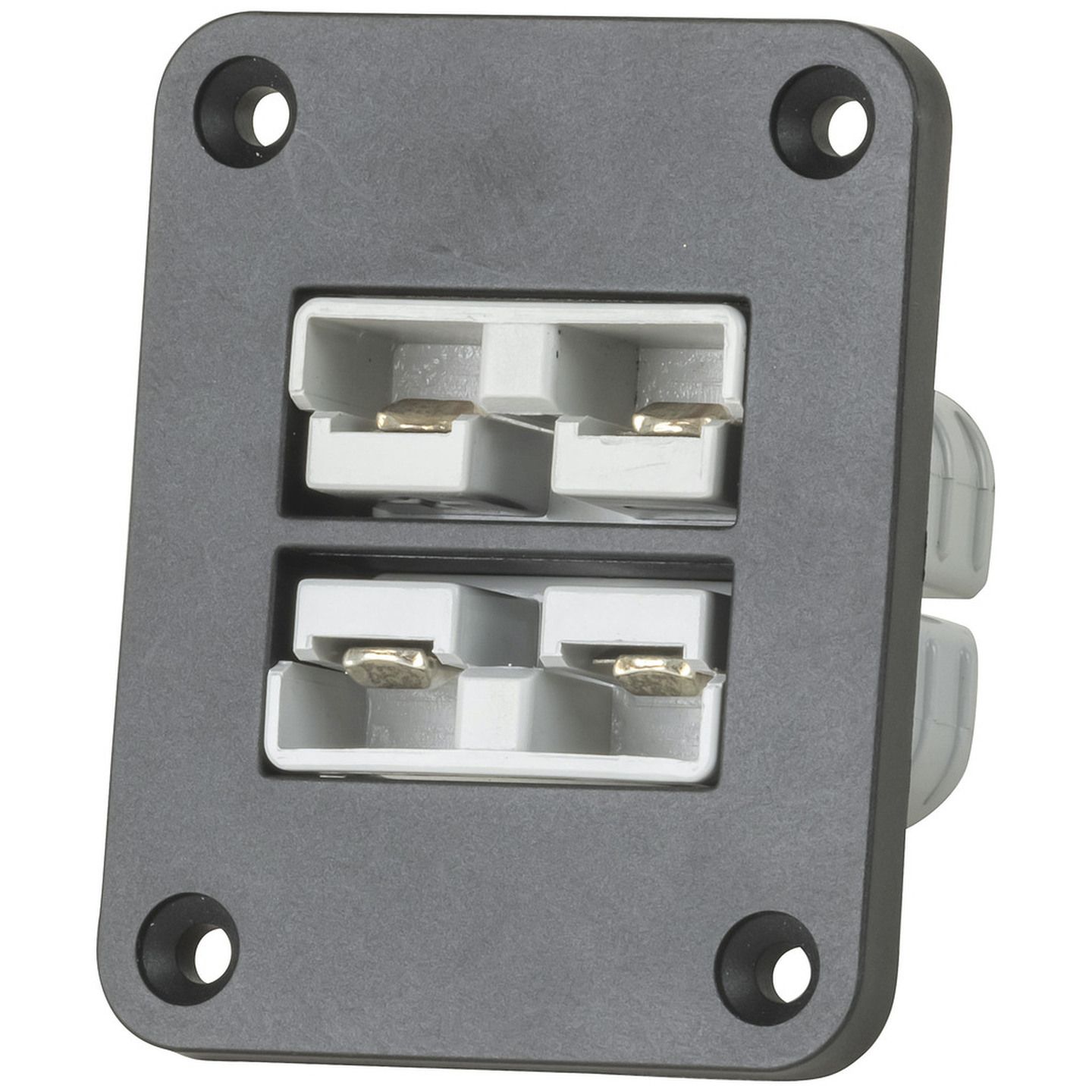 Panel Mount with Two 50A Battery Connectors | Jaycar Australia