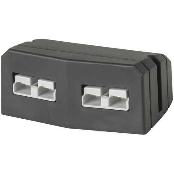Jaycar Surface Mount Bracket, Twin 50A Battery Connectors, Hardware Included – PT4492