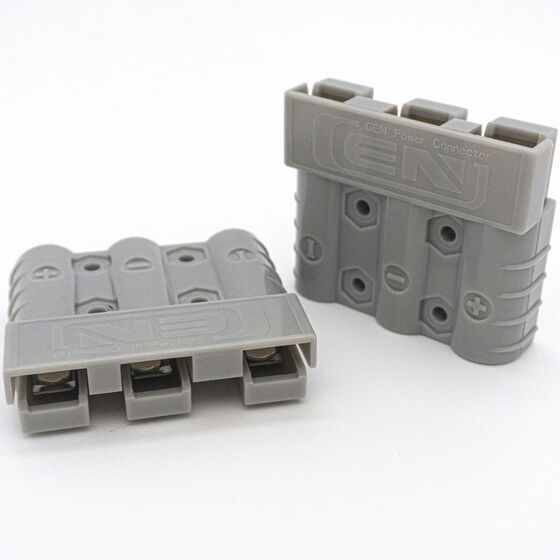 Jaycar 3-Pin High Current 50A Connector, Twin Pack – Positive, Negative & Ignition