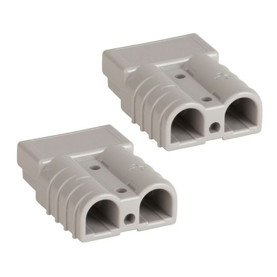 BULK PACK HIGH CURRENT 50A CONNECTOR, PACK OF 2