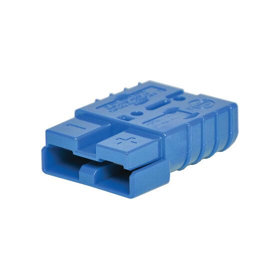 Jaycar High Current 50A Connector Twin Pack – Blue (2 Sockets + 4 Contacts)