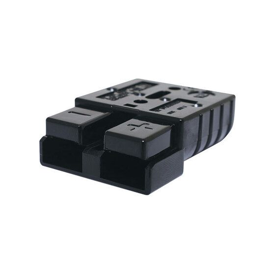 Jaycar High Current 50A Connector Twin Pack – Black (2 Housings + 4 Contacts)