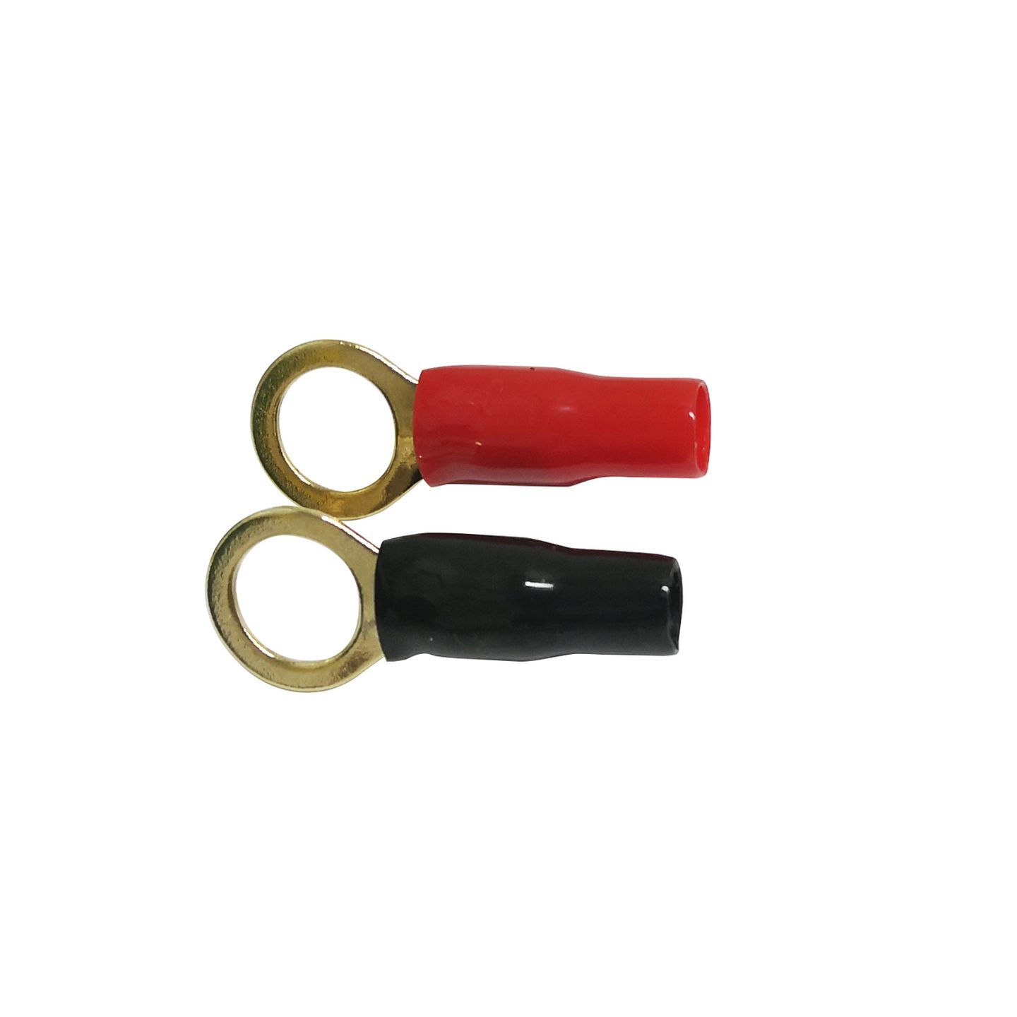 Red and Black Large Eye Terminals 8GA Pack