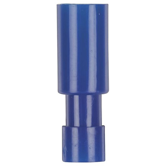 4MM BULLET FEMALE - BLUE - PACK OF 8